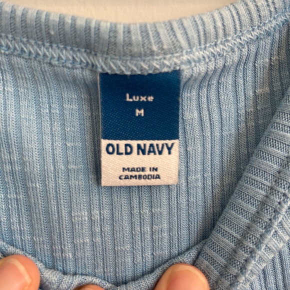 Old navy light blue tank top - Picture 2 of 2